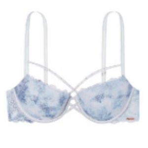 Victoria’s Secret Pink Baby Blue Strappy Bra